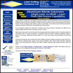 Screen shot of the Laser Cutting - Ceramics Ltd website.