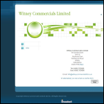 Screen shot of the Witney Uk Ltd website.