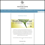 Screen shot of the Kadampa Meditation Centre Liverpool website.