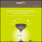 Screen shot of the Angelfish Ltd website.