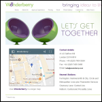 Screen shot of the Wonderberry Uk Ltd website.