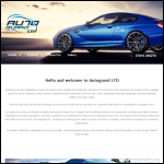 Screen shot of the Auto Guard Security Centre Ltd website.