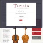 Screen shot of the Stradivari Ltd website.
