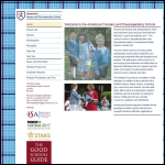 Screen shot of the Annemount School Ltd website.