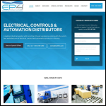 Screen shot of the Ep4 Electrical Distributors Ltd website.