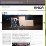 Screen shot of the East Herts Ymca website.