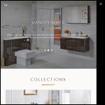 Screen shot of the Vanity Hall Ltd website.
