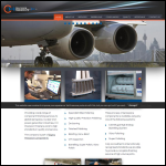 Screen shot of the C & H Precision Finishers Ltd website.