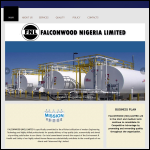 Screen shot of the Falconwood Management Company Ltd website.
