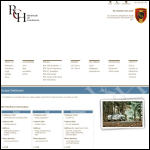 Screen shot of the Hjk Consulting Ltd website.
