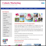 Screen shot of the Colneis Marketing Ltd website.