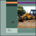 Screen shot of the Salisbury Landscapes Ltd website.