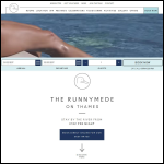 Screen shot of the Runnymede Estates Ltd website.