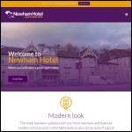 Screen shot of the The Newham Hotel Ltd website.