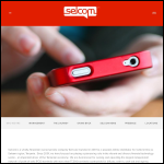 Screen shot of the Selcom Communications Ltd website.