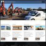 Screen shot of the Lincs Civil Engineering Ltd website.