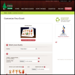 Screen shot of the Derian House Children's Hospice Shops Ltd website.