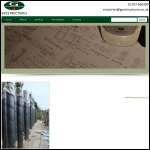 Screen shot of the Geostructures Ltd website.