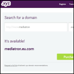 Screen shot of the Mediatron Ltd website.