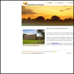 Screen shot of the Honeybourne Homes Ltd website.
