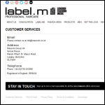 Screen shot of the Mascolo Group Ltd website.