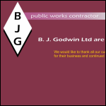 Screen shot of the B J Godwin Ltd website.