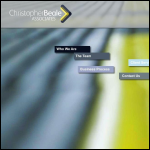 Screen shot of the Christopher Beale Associates Ltd website.