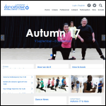 Screen shot of the Catalyst Dance & Drama Group Ltd website.