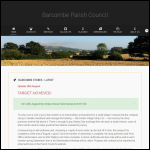 Screen shot of the Barcombe Landscapes Ltd website.