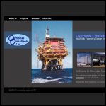 Screen shot of the Overseas Consultants Ltd website.