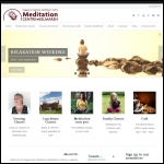 Screen shot of the Nagarjuna Kadampa Meditation Centre website.