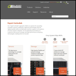 Screen shot of the Silicon Mechanics Ltd website.