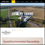 Screen shot of the Adam Farms Ltd website.