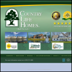 Screen shot of the Country Homes Sussex Ltd website.