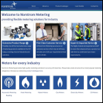 Screen shot of the Metering Solutions website.
