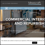 Screen shot of the Mewscraft Ltd website.