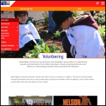 Screen shot of the Worldwide Volunteering for Young People website.