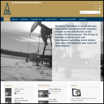 Screen shot of the Northern Petroleum Plc website.