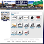Screen shot of the Rondo Travel Ltd website.