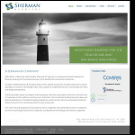 Screen shot of the Sherman Holdings Ltd website.