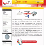 Screen shot of the Saturn Super Distribution Ltd website.