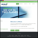 Screen shot of the Whale Technology Ltd website.