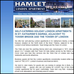 Screen shot of the Hamlet (UK) Ltd website.