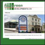 Screen shot of the Fourgreen Developments Ltd website.