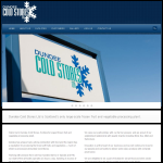 Screen shot of the West End Cold Stores Ltd website.