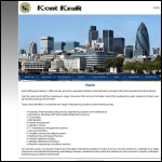 Screen shot of the Kentkraft Engineering Ltd website.