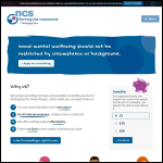 Screen shot of the Nottingham Counselling Service website.
