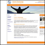 Screen shot of the Career Psychology Ltd website.