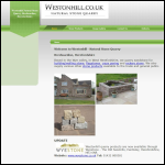 Screen shot of the Westonhill Ltd website.