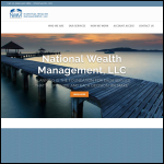 Screen shot of the National Wealth Management Europe Services Ltd website.